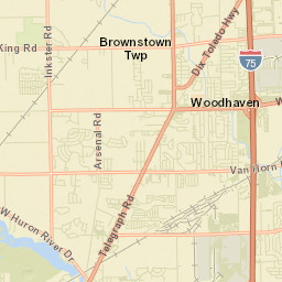 Woodhaven Street Map