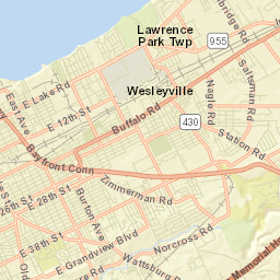 Northwest Harborcreek Street Map