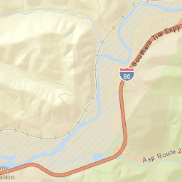 Red House New York Street Map