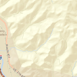 Carrollton New York Street Map