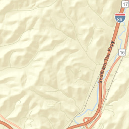 Baldwin Heights New York Street Map