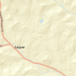 Jasper New York Street Map