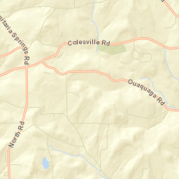 West Colesville New York Street Map