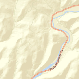 Pinesville New York Street Map