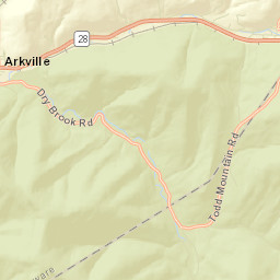 Hanley Corner New York Street Map