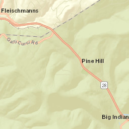 Highmount New York Street Map