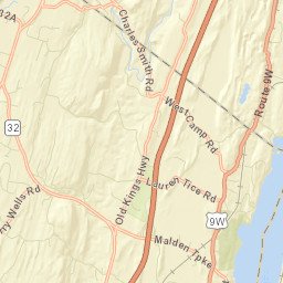 West Camp New York Street Map