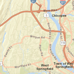 West Springfield Street Map