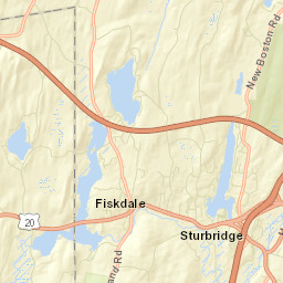 Fiskdale Street Map