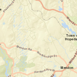 Mendon Street Map