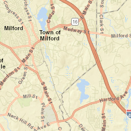 Milford Street Map