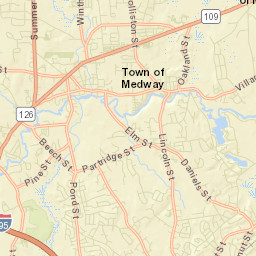 Medway Street Map