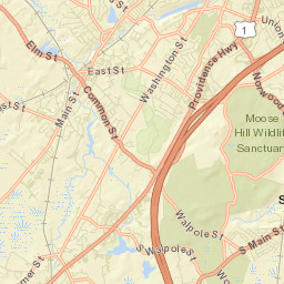 Walpole Street Map