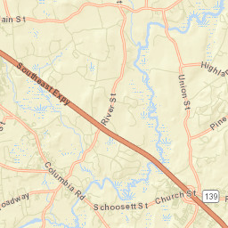 Hanover Street Map