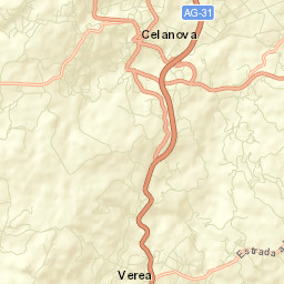 Celanova Street Map