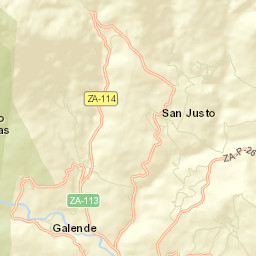 San Justo Street Map