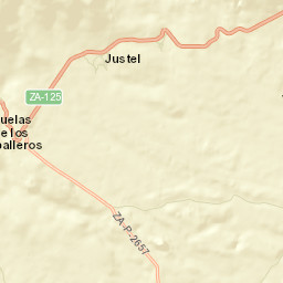 Justel Street Map