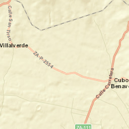 Cubo de Benavente Street Map