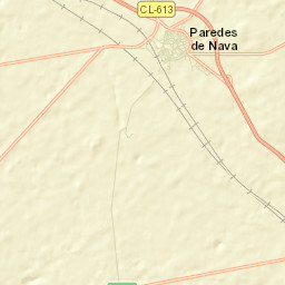 Paredes de Nava Street Map
