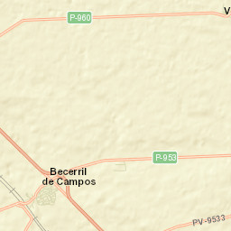 Becerril de Campos Street Map