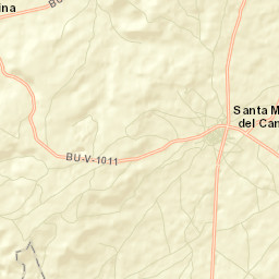Santa María del Campo Street Map