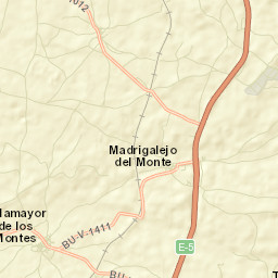 Villamayor de los Montes Street Map