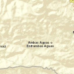 Muro de Aguas Street Map
