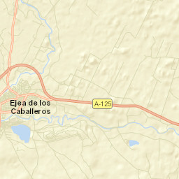 Ejea de los Caballeros Street Map