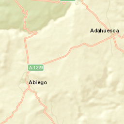 Adahuesca Street Map