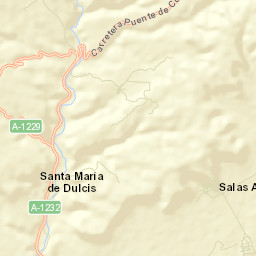 Salas Altas Street Map