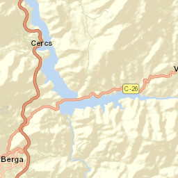 Berga Street Map