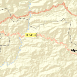 Alpens Street Map