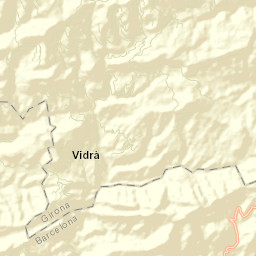 Vidrà Street Map