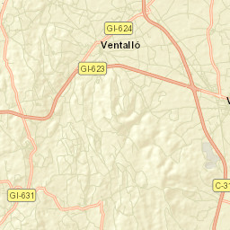 Ventalló Street Map