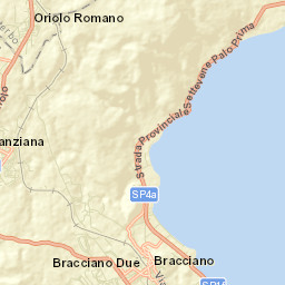 Oriolo Romano Street Map