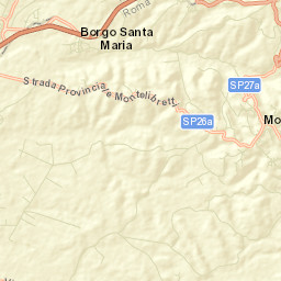 Montelibretti Street Map