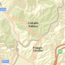 Collalto Sabino Street Map