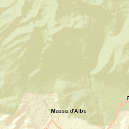 Massa d'Albe-Corona Street Map