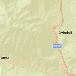 Ovindoli Street Map