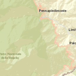 Pennapiedimonte Street Map