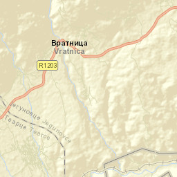 Vratnica Street Map