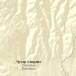 Чучер - Сандево Street Map