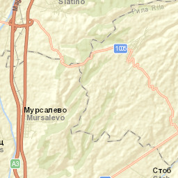 Obshtina Kocherinovo Street Map