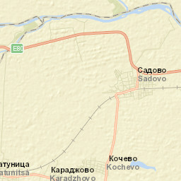 Sadovo Street Map