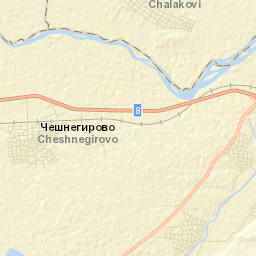 Obshtina Sadovo Street Map