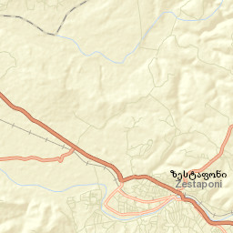 Zestap’oni Street Map