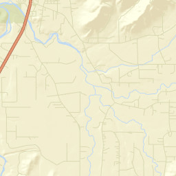 Cave Junction Street Map