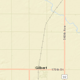 Gilbert Street Map