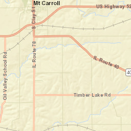 Carroll County Street Map