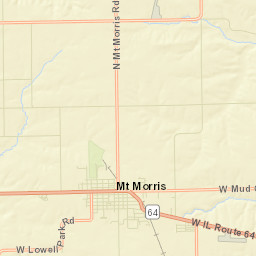 Mount Morris Street Map